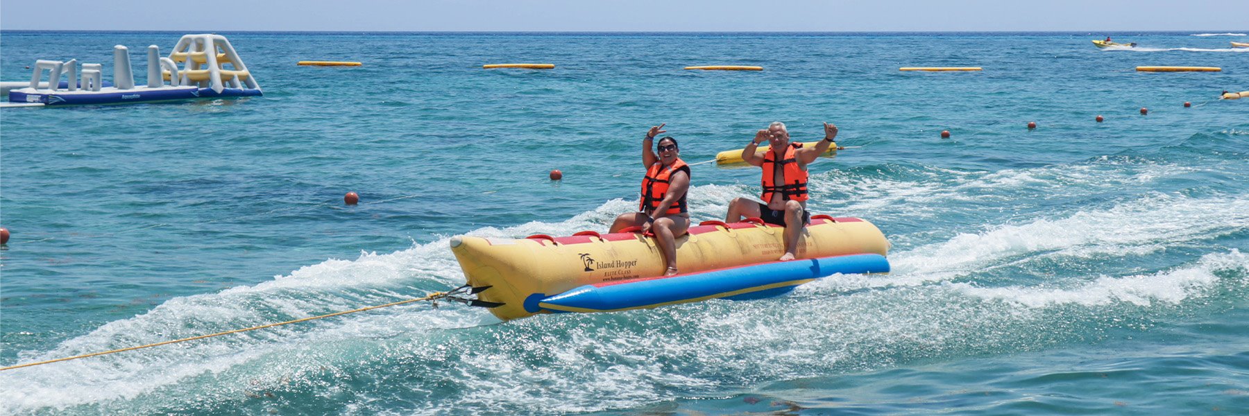 Banana boat ride – Playa Mia